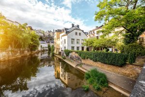 The old town of Luxembourg city