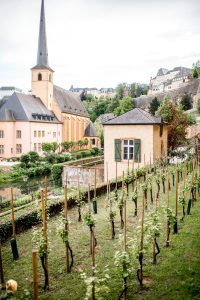 The old town of Luxembourg city