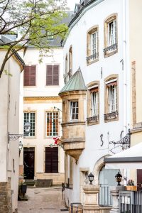 The old town of Luxembourg city